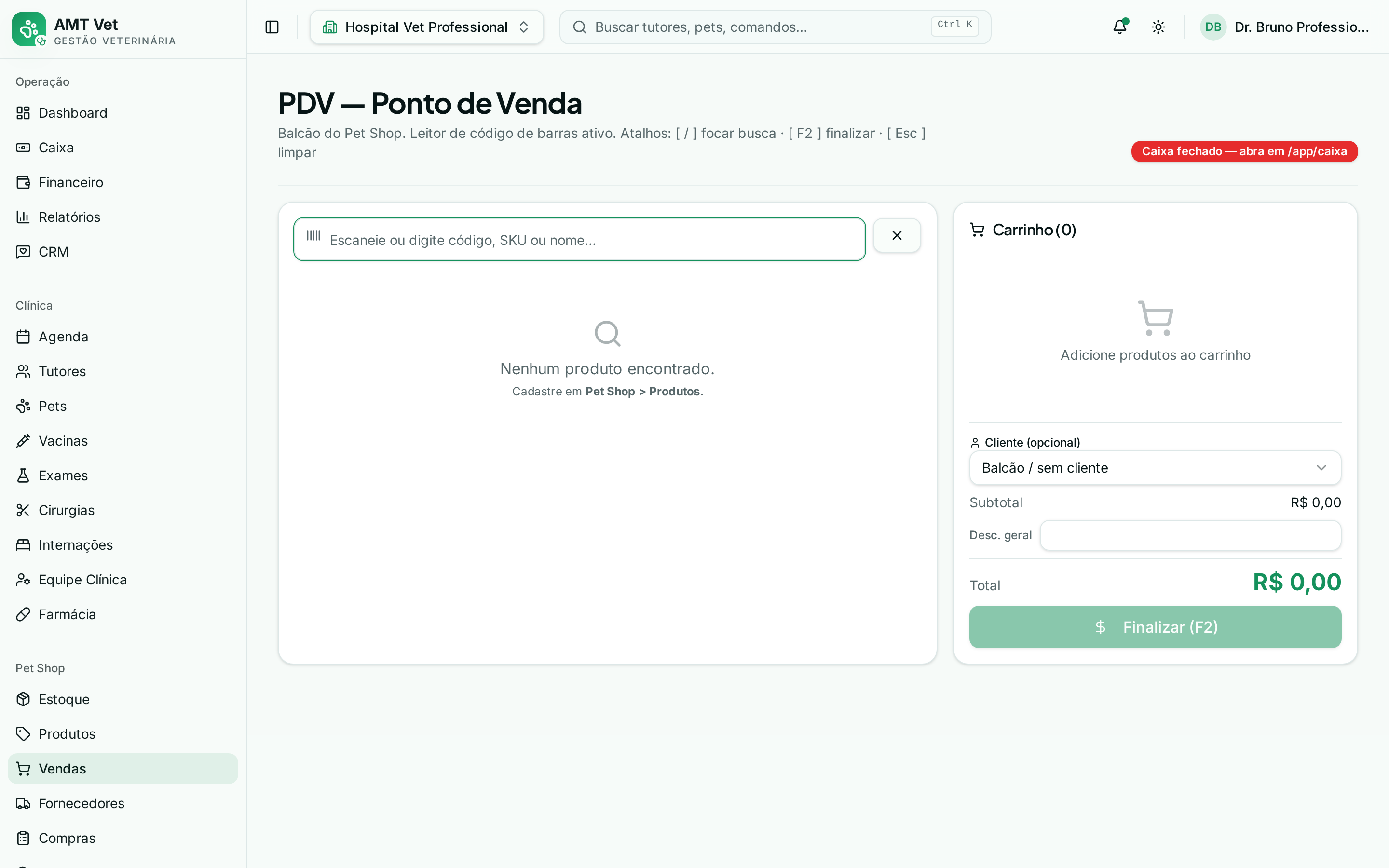 Pet Shop & PDV